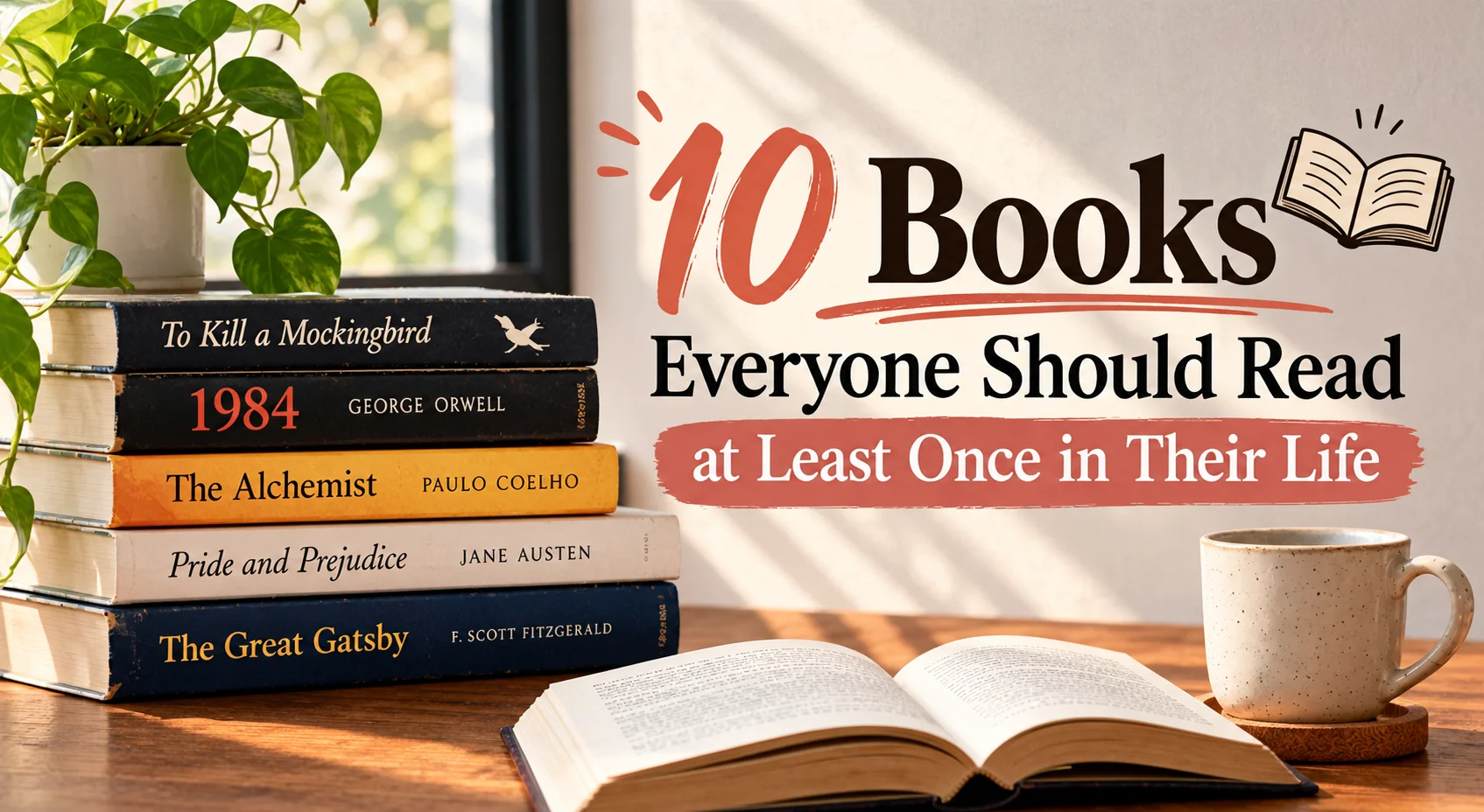 10 Books Everyone Should Read at Least Once in Their Life