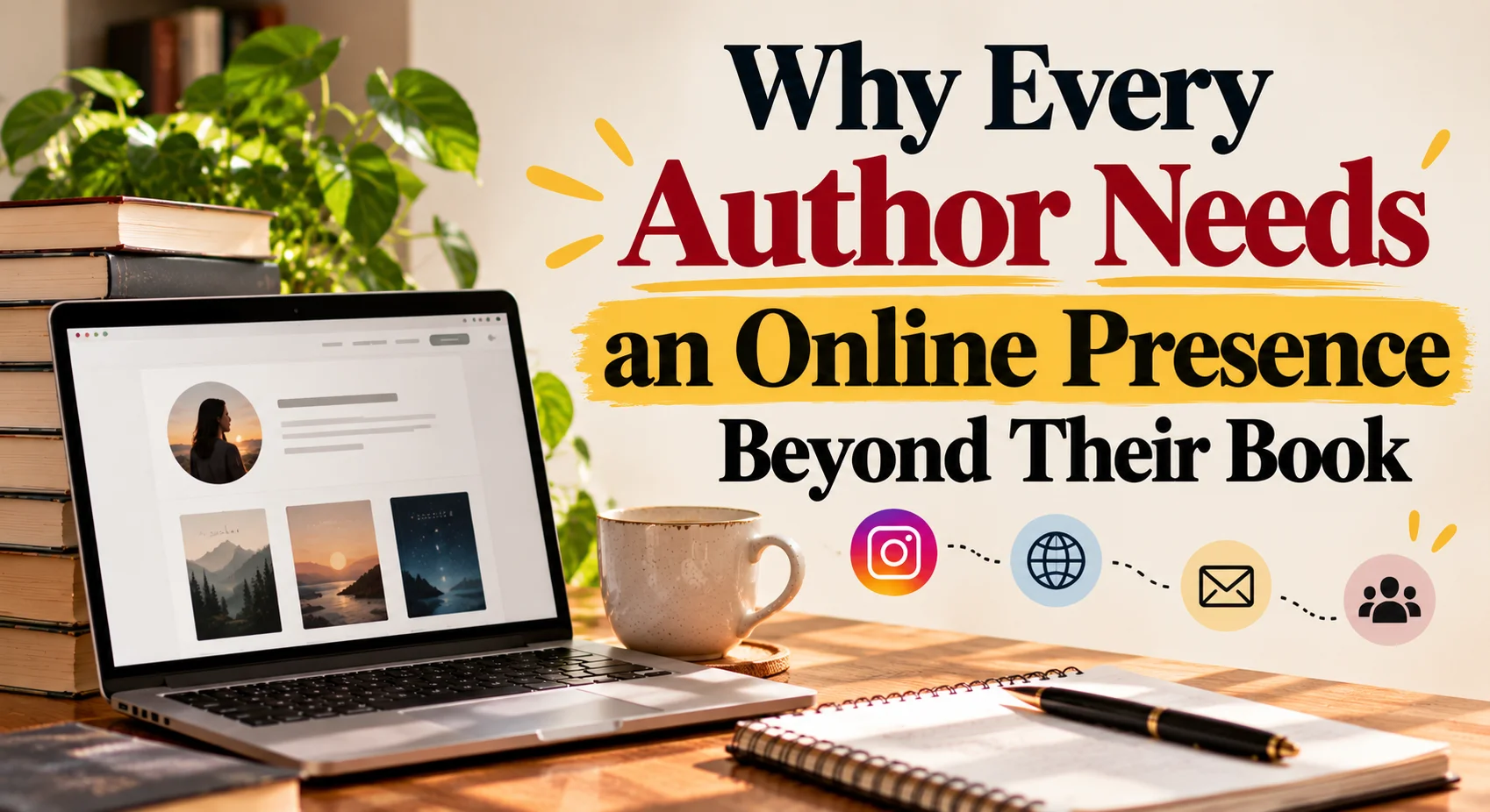 Why Every Author Needs an Online Presence Beyond Their Book